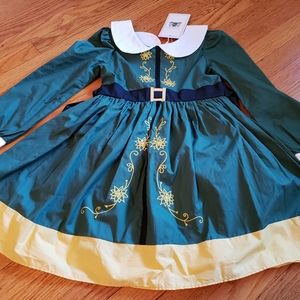 Elf Inspired Holiday Girl's Dress NWT OLO